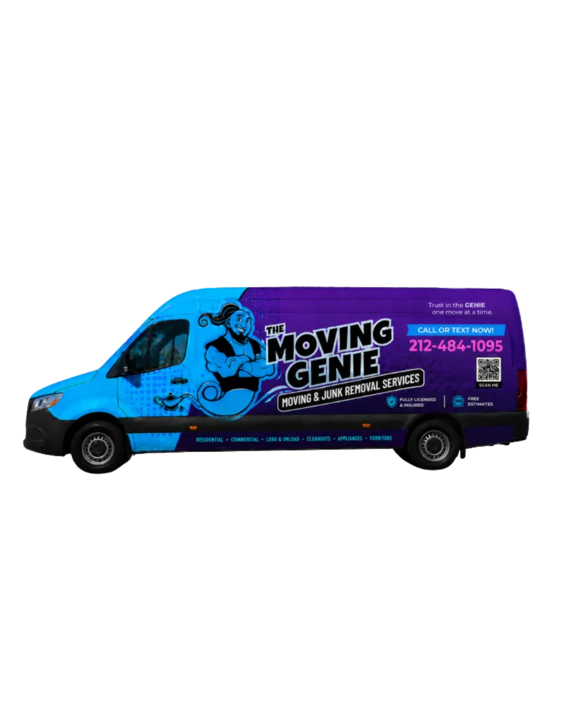 The Moving Genie LLC professional moving van